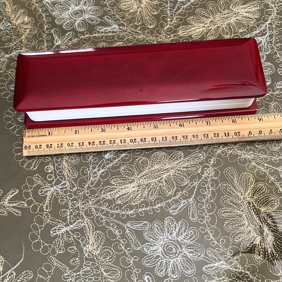 ❤️ De Passille-Sylvestre art enamel pendant, 16 inch chain, vintage, like new - Picture 11 of 12